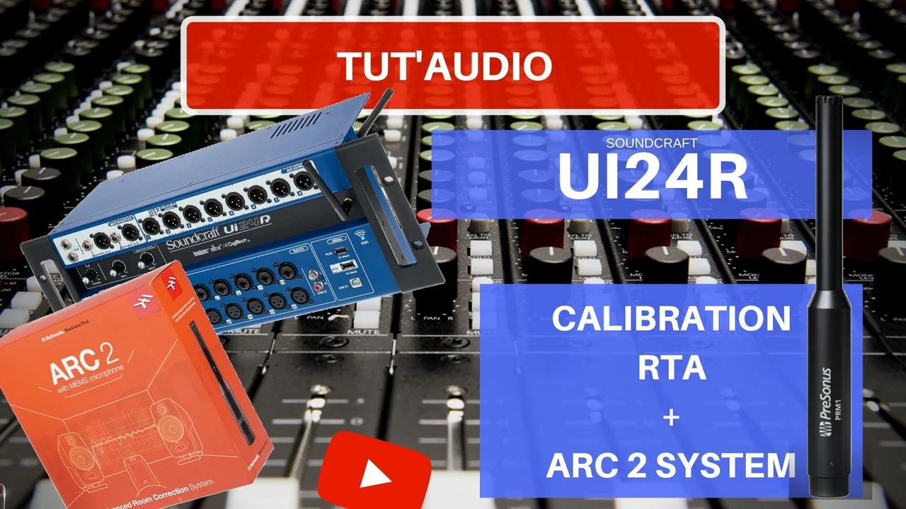 Tut'Audio8 Soundcraft UI24R RTA & ARC system 8