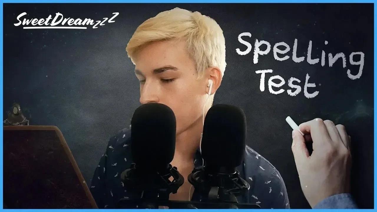 Spelling Test Asmr Roleplay
