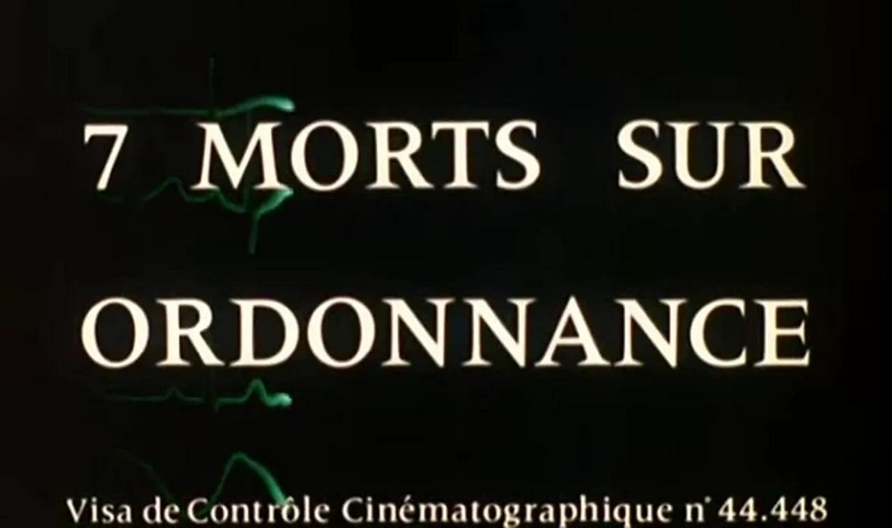 Sept Morts Sur Ordonnance 1975 de Jacques Rouffio avec Piccoli
