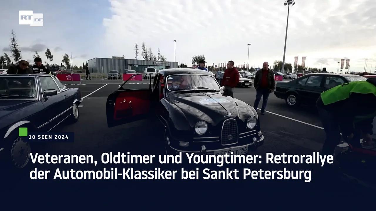 ⁣Veteranen, Oldtimer und Youngtimer: Retrorallye der Automobil-Klassiker bei Sankt Petersburg