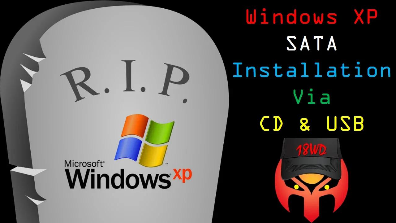 How To Install Windows XP Via USB On SATA-SSD