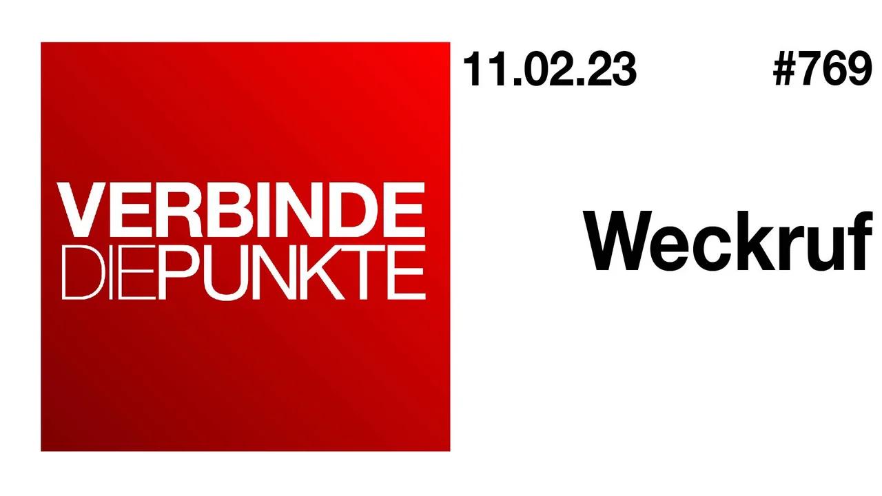 Verbinde die Punkte #769 - Weckruf (11.02.2023)