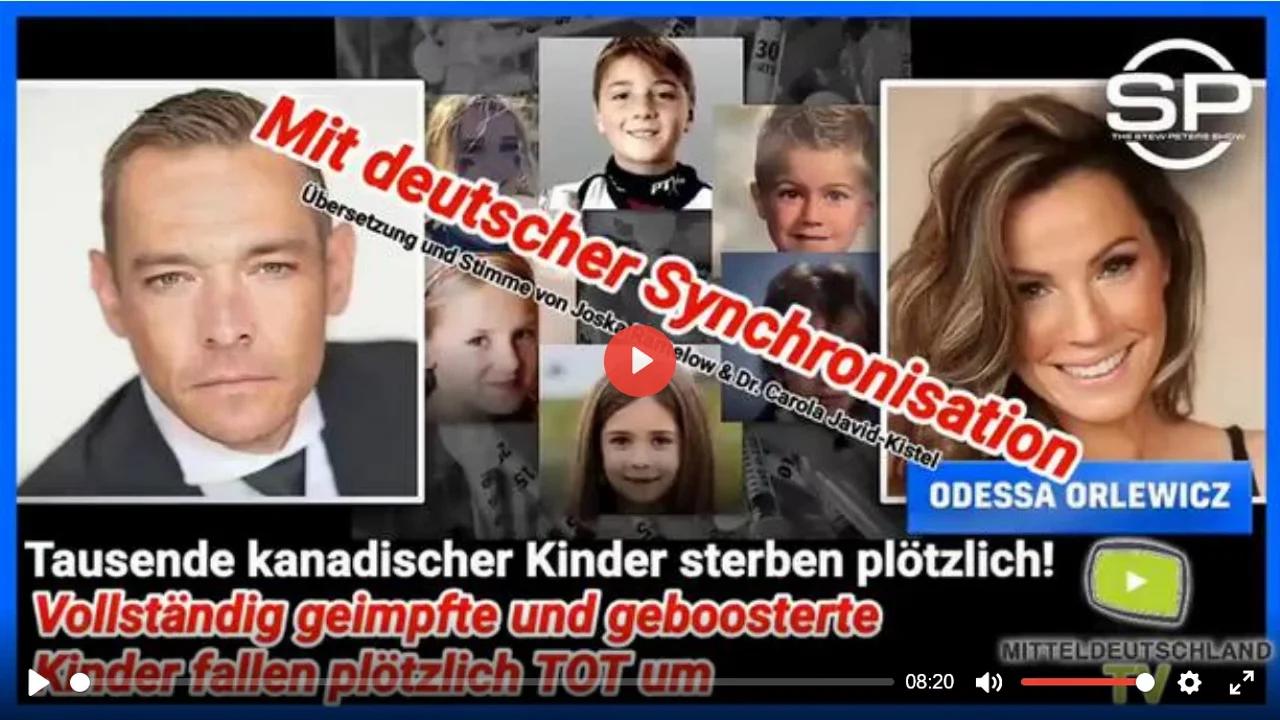 ALARM KANADA TAUSENDE KANADISCHER KINDER STERBEN PLÖTZLICH ALLE
