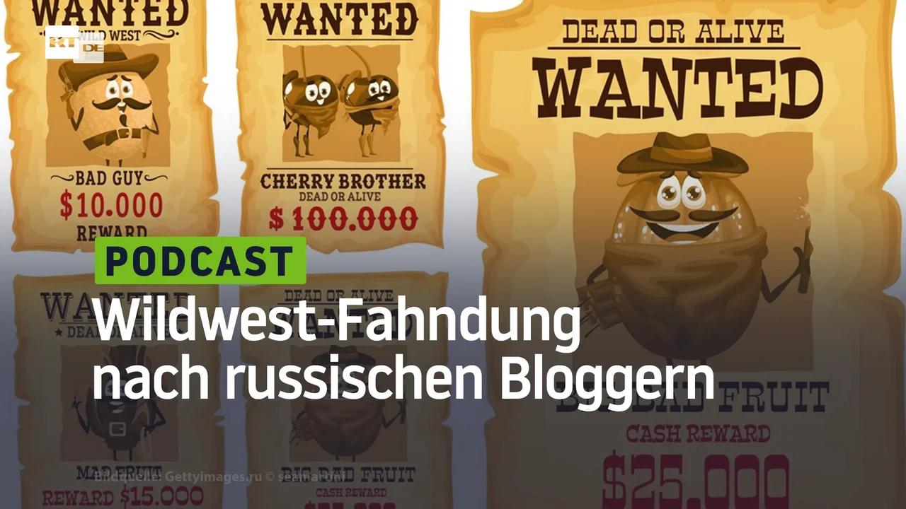 ⁣Wildwest-Fahndung nach russischen Bloggern: US-Statedepartment lobt 10 Millionen US-Dollar aus