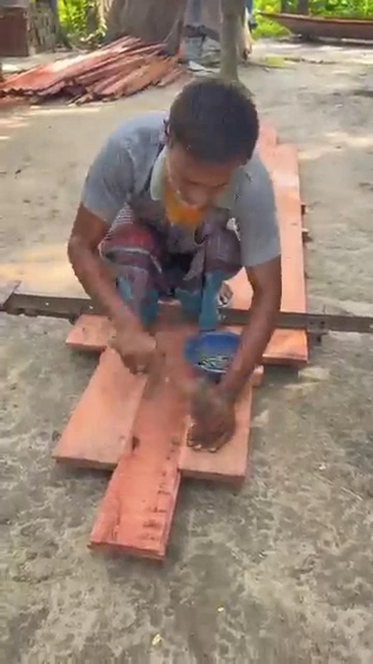 Wooden Boat Making _ Start to Finish _ Full Process. 😱 #woodworking