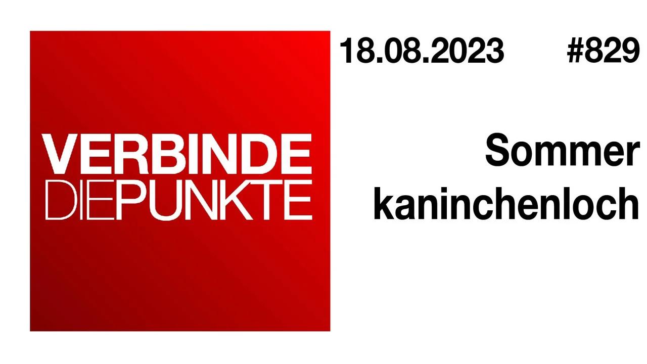 Verbinde die Punkte #829 - Sommerkaninchenloch (18.08.2023)