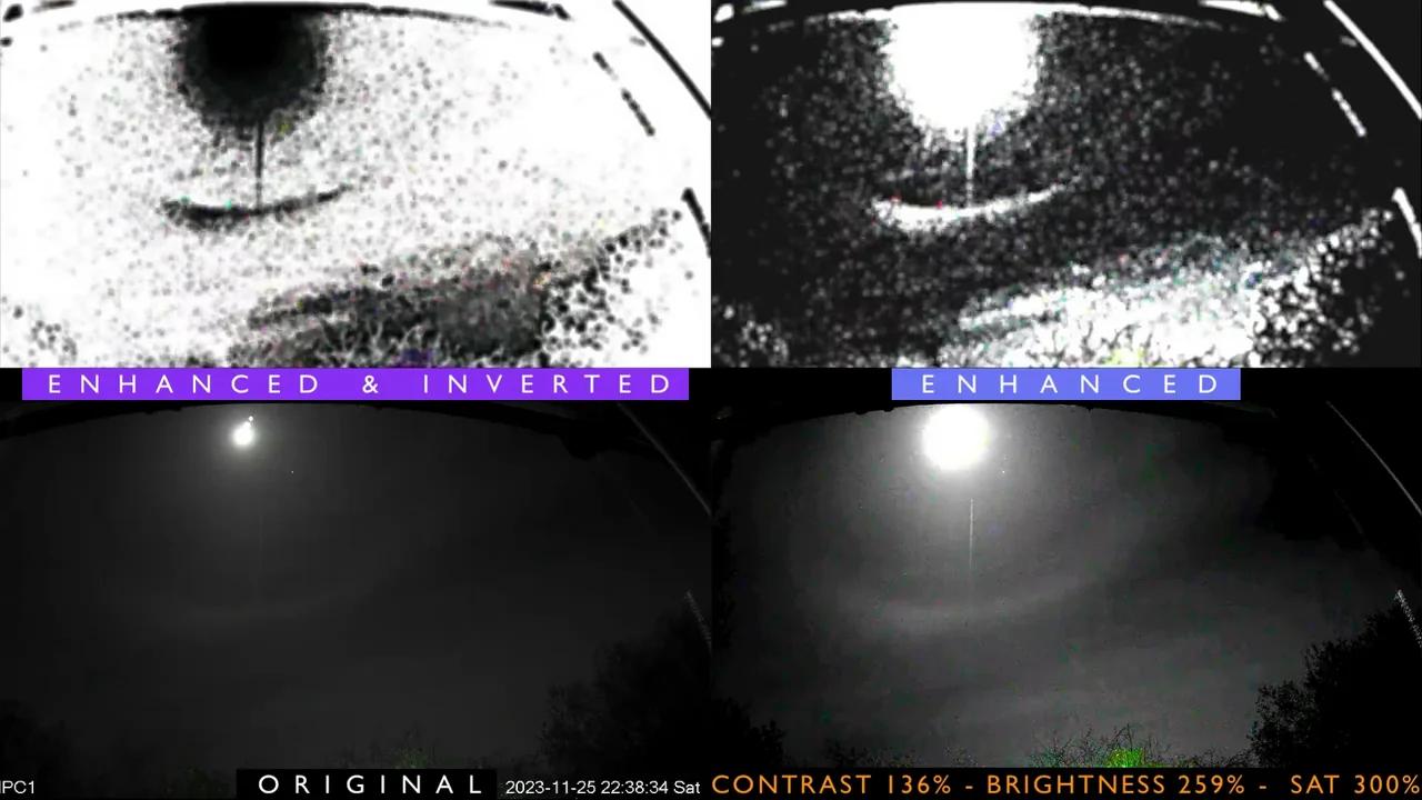 SIXTH SENSE: NIGHT TIMELAPSE 25th - 26th NOV - MOON HALO