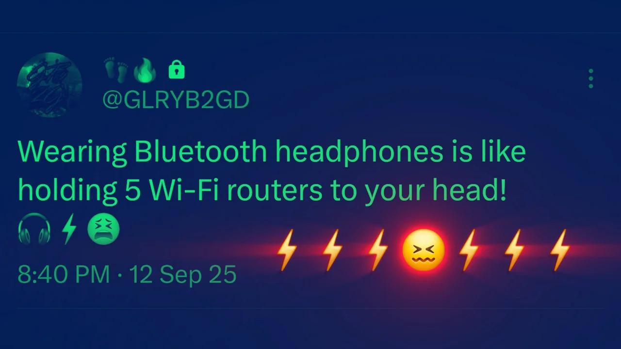 Bluetooth Headphones | Deadly Radiation