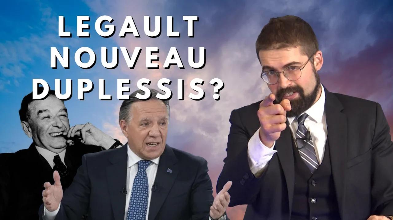 Legault nouveau Duplessis ? [EN DIRECT]