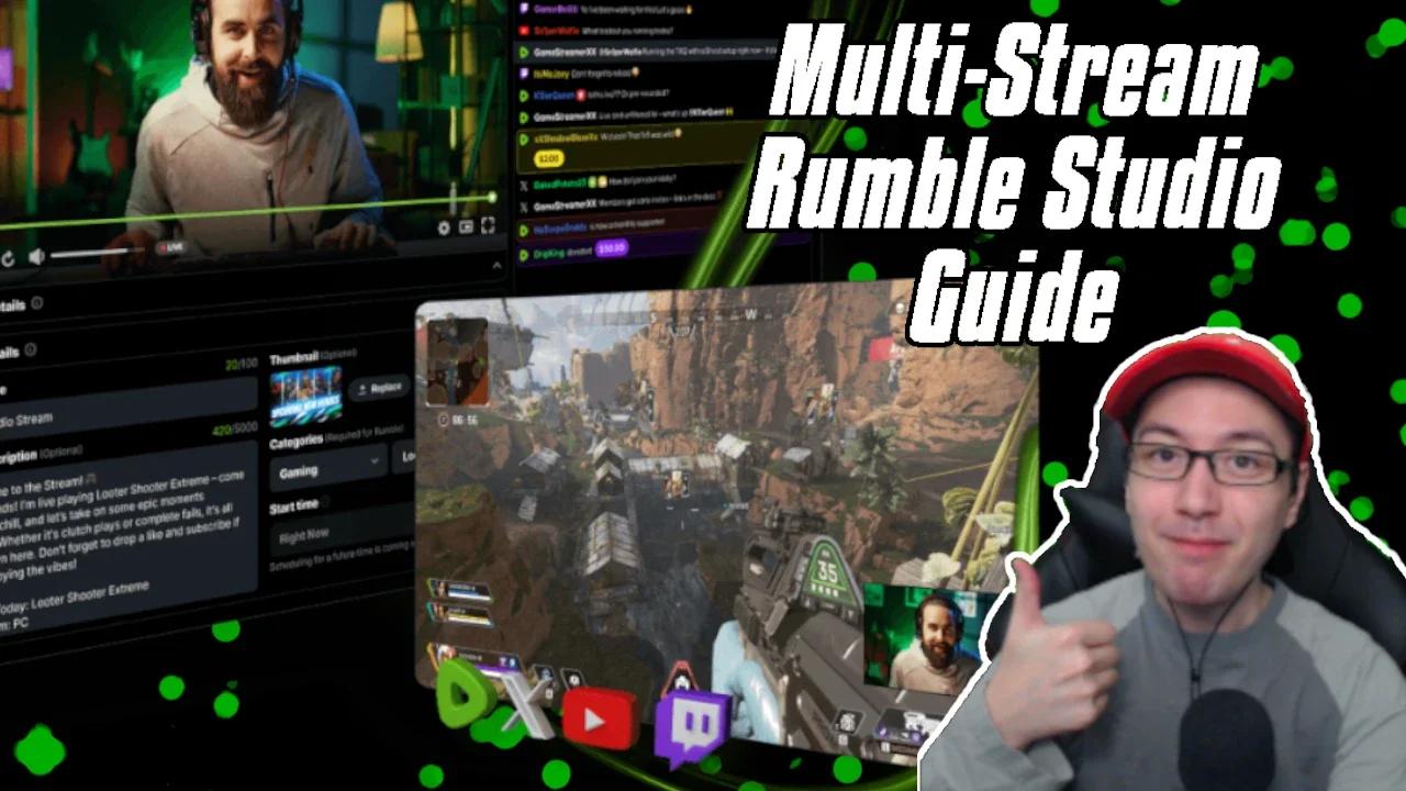 рџ ґпёџ How To Multi Stream With Rumble Studio рџћ