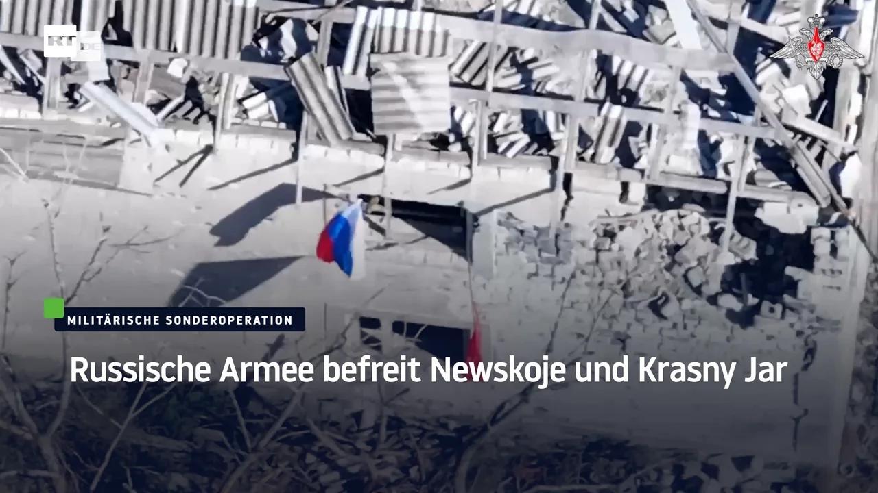 ⁣Russische Armee befreit Newskoje und Krasny Jar