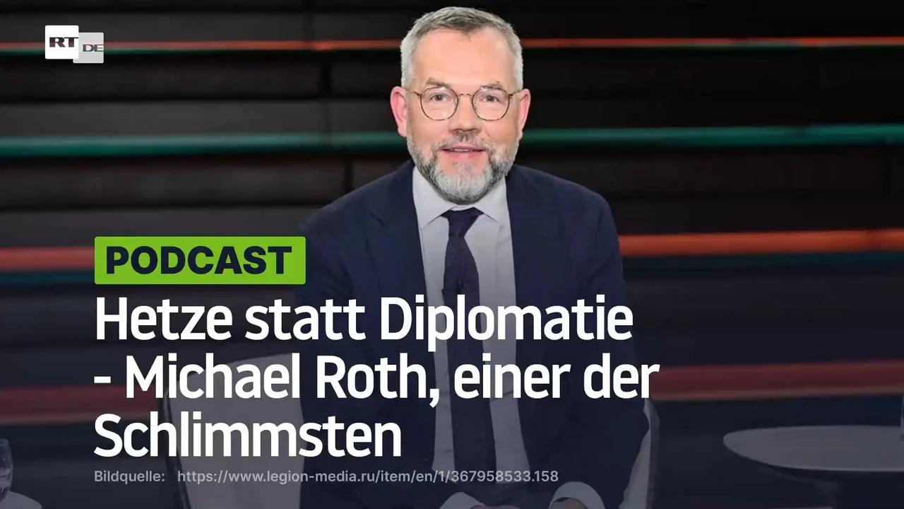 ⁣Hetze statt Diplomatie - Michael Roth, einer der Schlimmsten