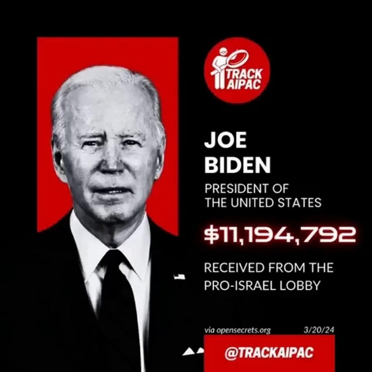 AIPAC is spending upwards of $3,000,000 per year in bribe money to ...