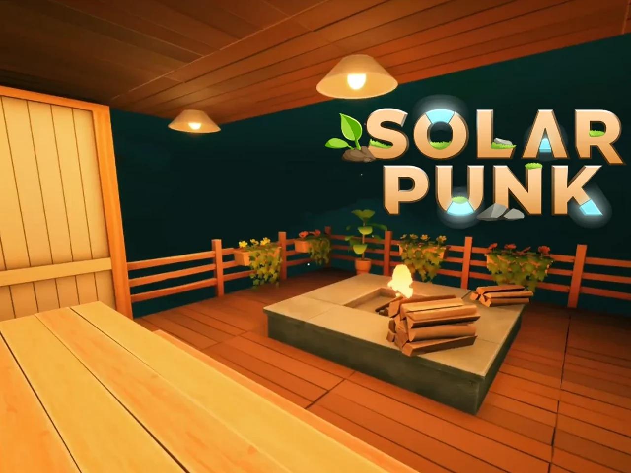 Solarpunk - Building a gazebo