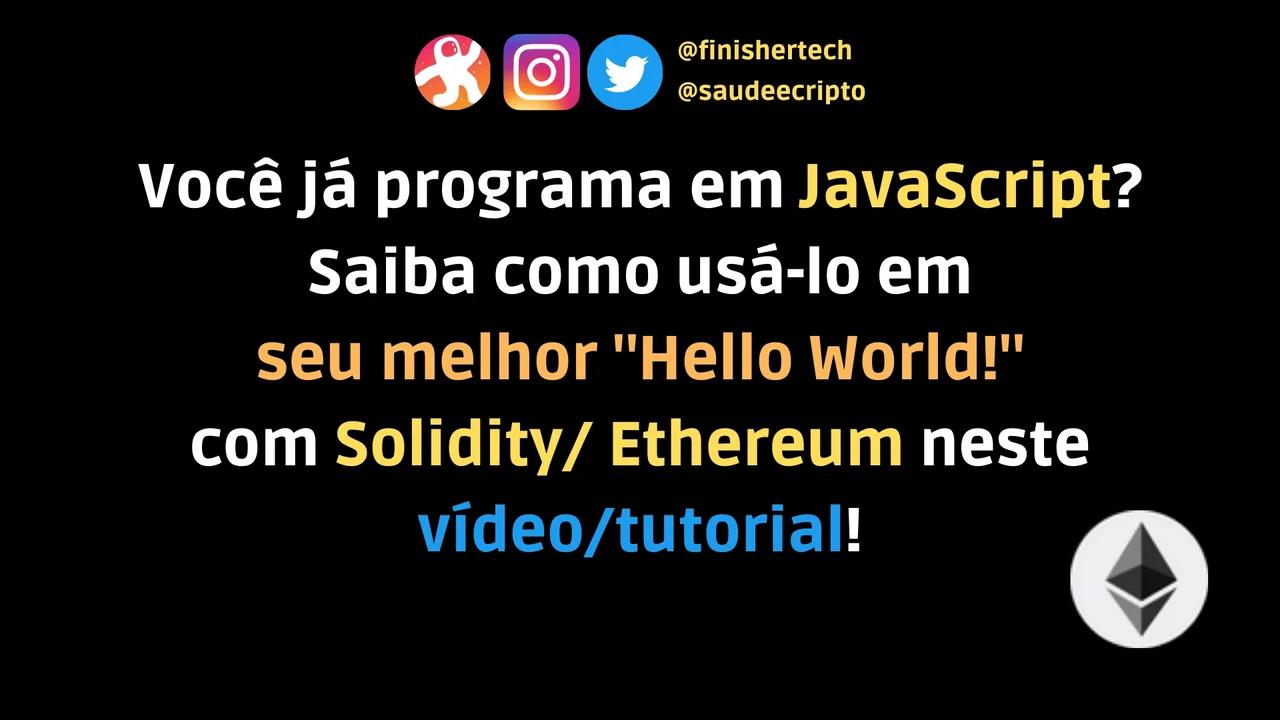 ethereum hello world tutorial