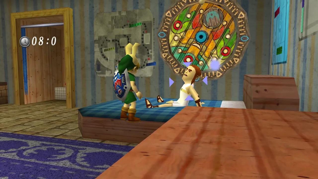 Legend of Zelda Majora's Mask - Training with the postman