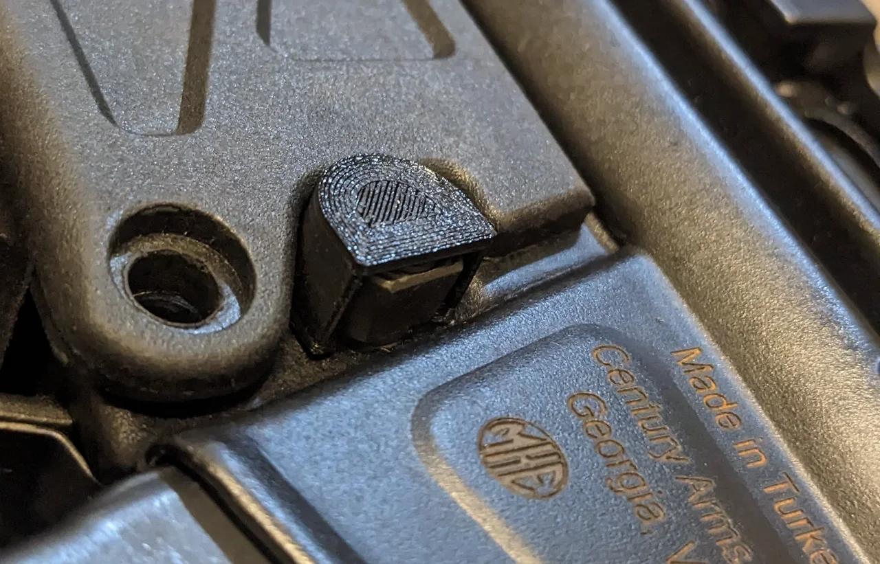 MP5 Fixed Mag Button Cover