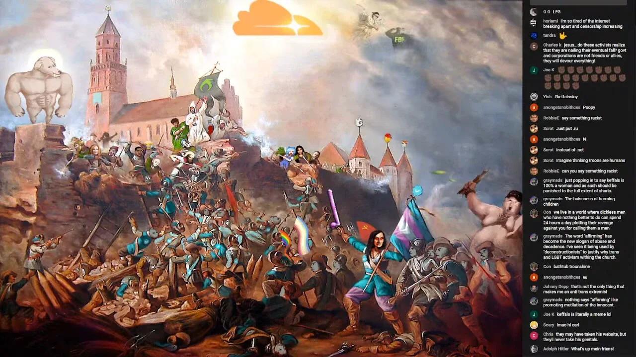 The Kiwi wars. Keffals vs Kiwifarms