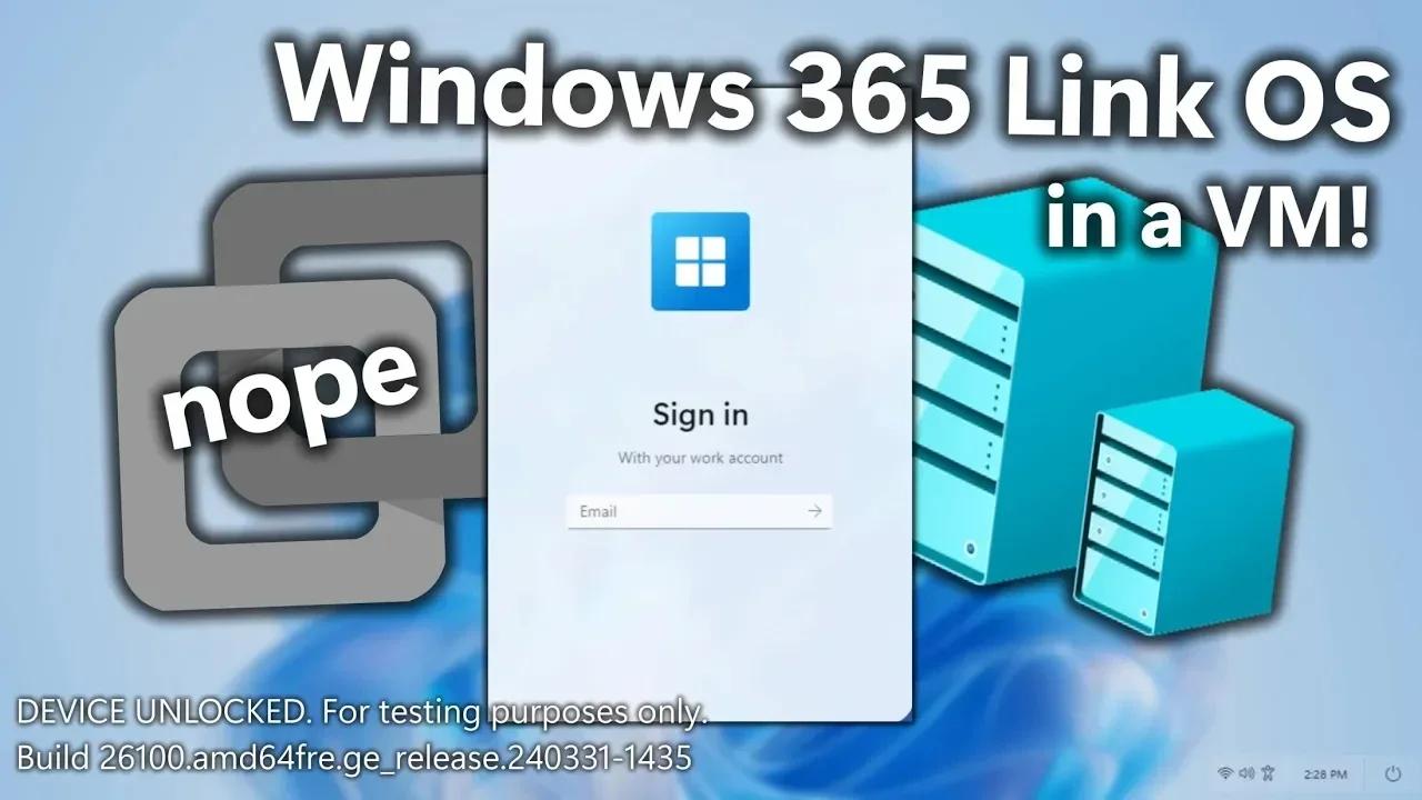 Windows 365 Link OS (CPC Builds 26100.1 & 26100.2314) - Install ...