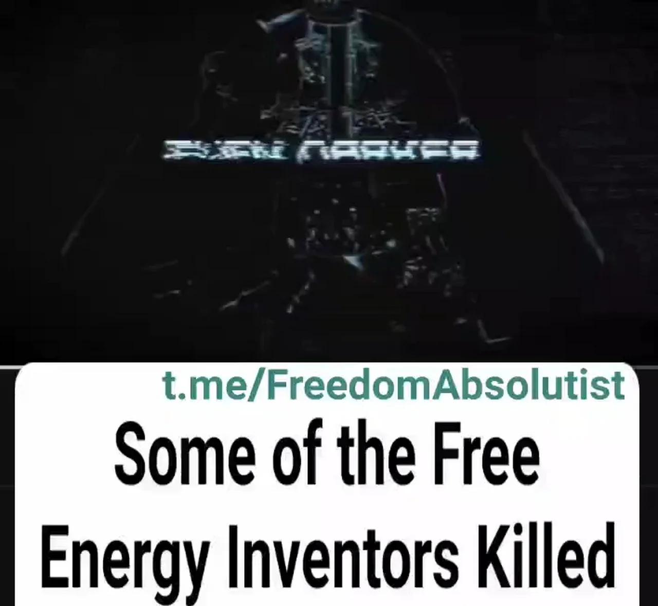 A Few of the Free Energy Inventors Who Mysteriously Died