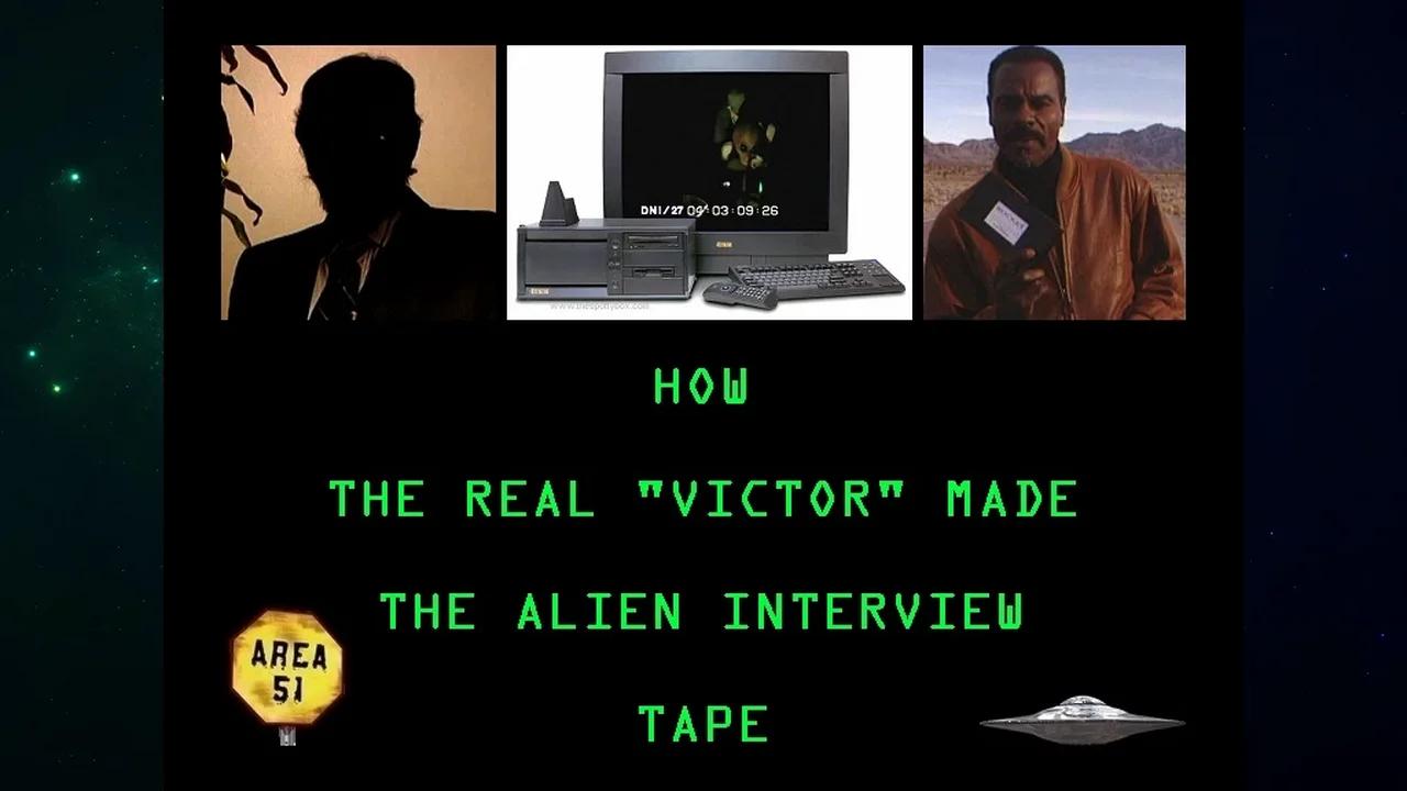 VICTOR ALIEN INTERVIEW TAPE intelligence overview