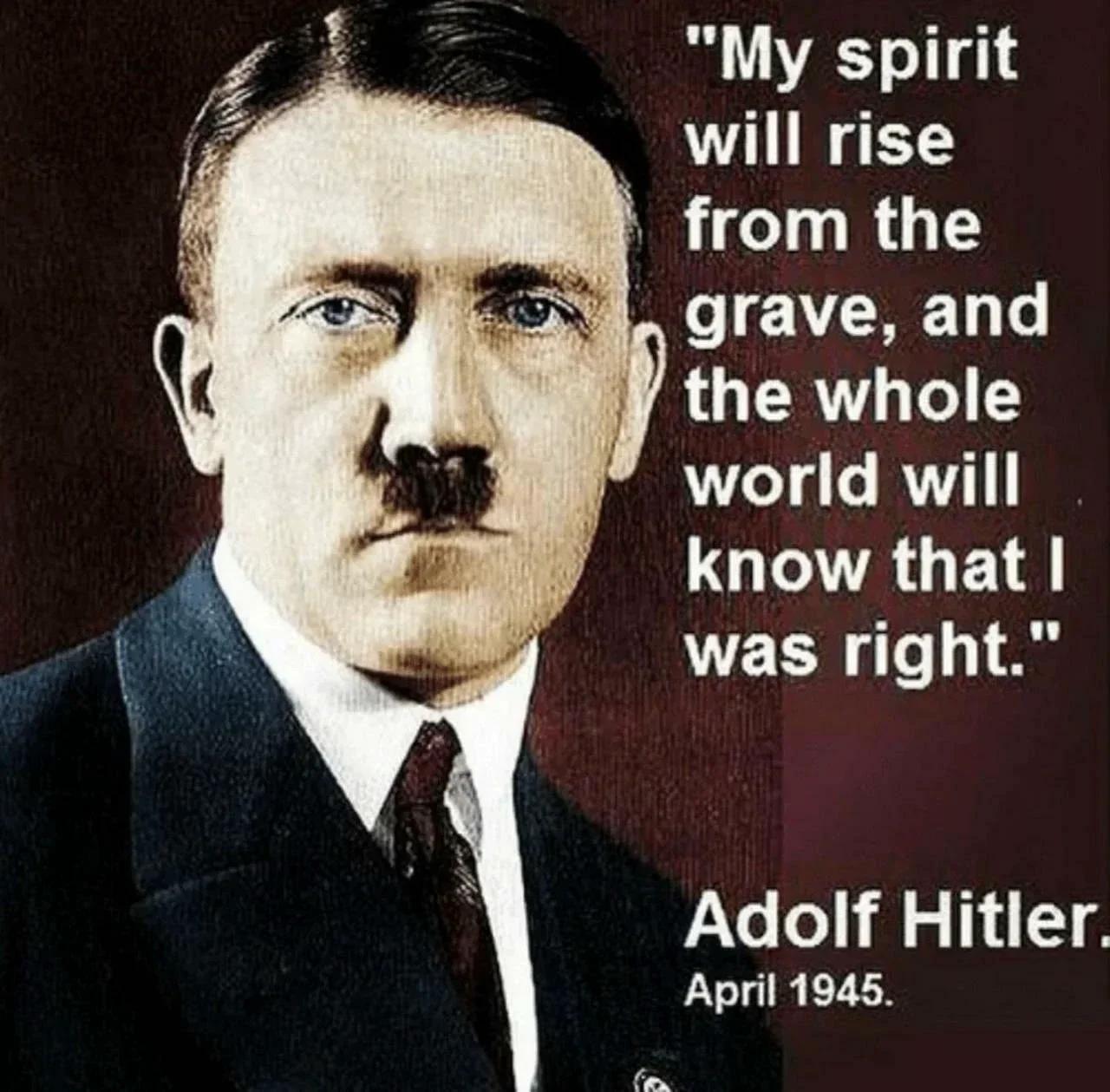 My Spirit Will Rise - Hitler