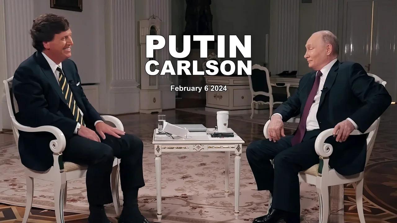 The Vladimir Putin Interview by Tucker Carlson (Febr 6, 2024) (1080p)