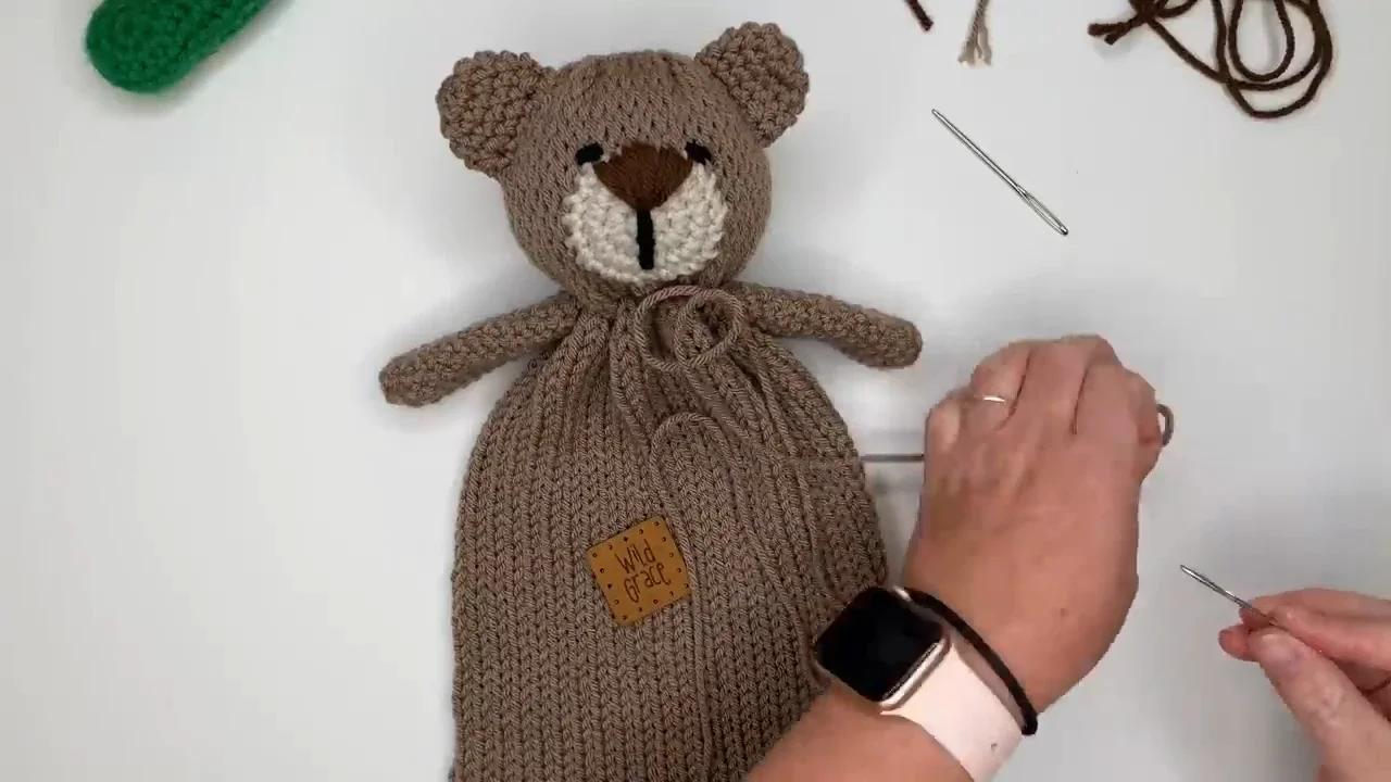 Addi Bear Tutorial - Free Addi Knitting Machine Project