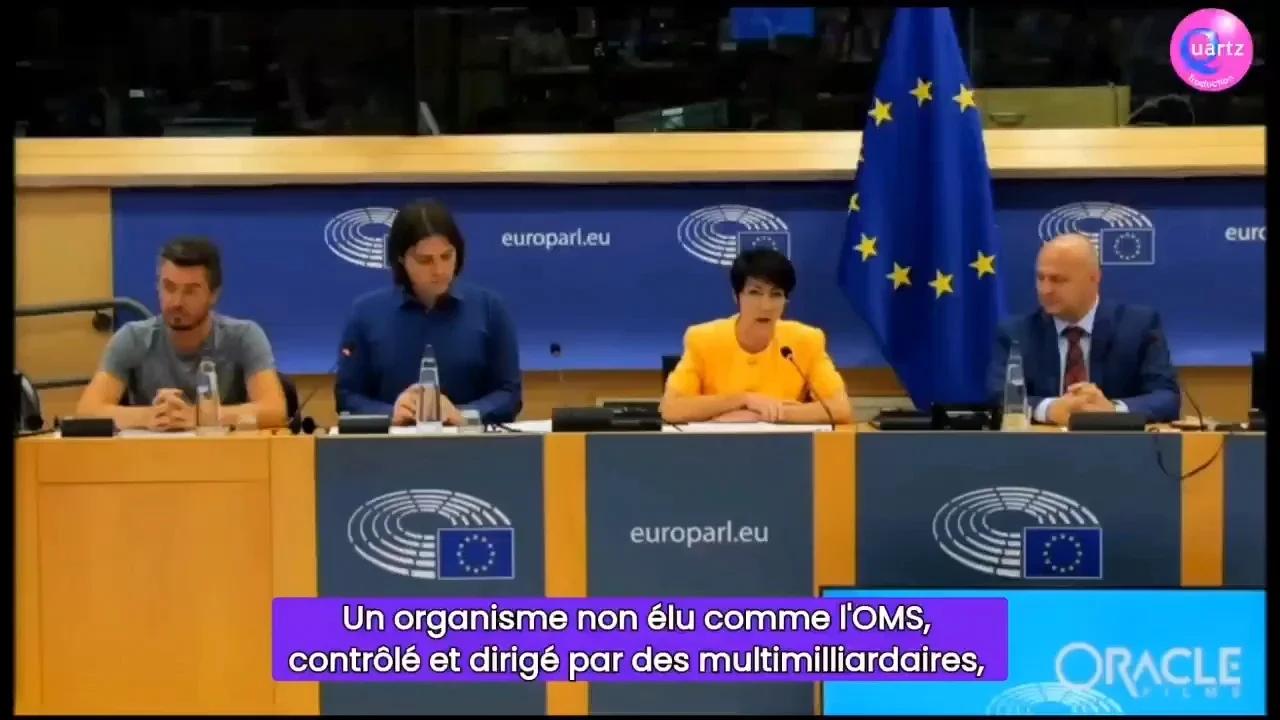 Message de Christine Anderson à l’adresse de l’OMS