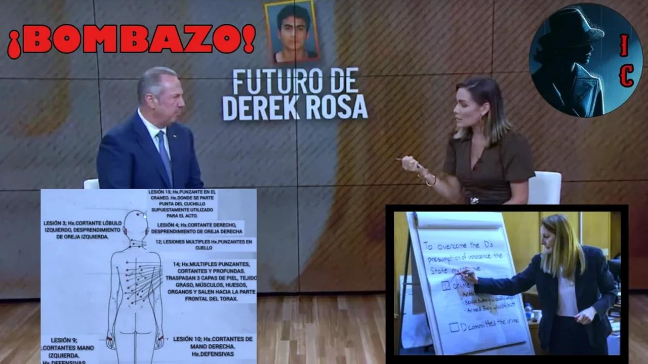 CASO DEREK ROSA ¡EVIDENCIAS CRUCIALES!