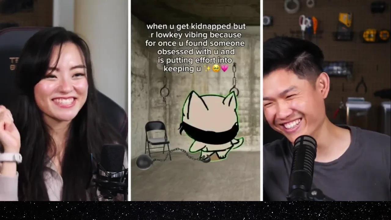 Kidnap meme thing Jeannie relating to dark meme looped clip