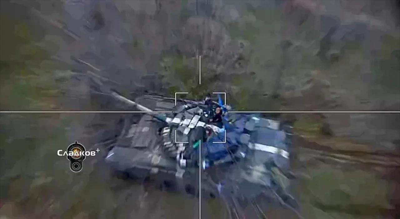 One Of Craziest Russian Lancet Kills Destroys AFU Tank And Crew   F8cae02dd030271334cdeda46bdcd49b.webp