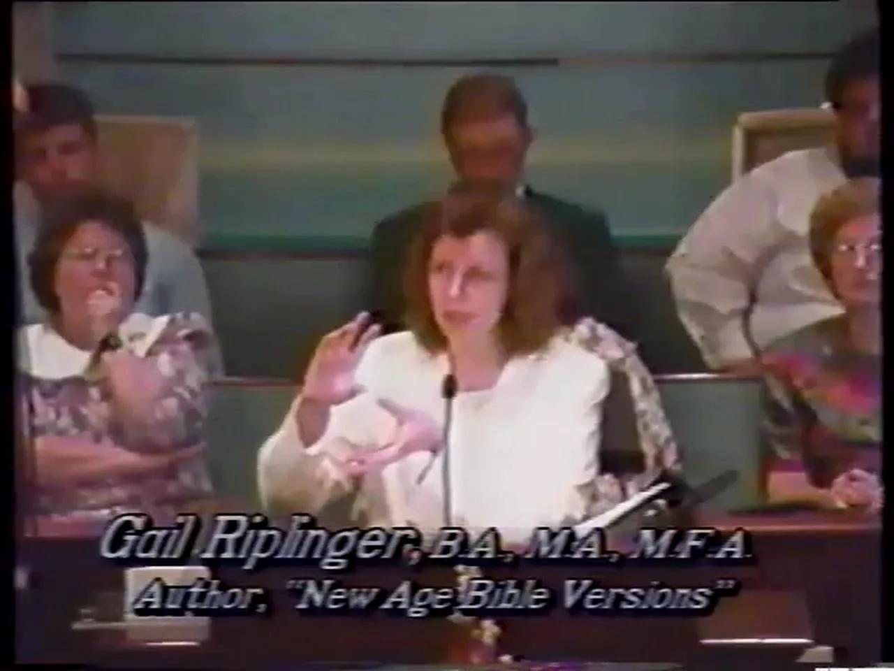 Gail Riplinger - Perfection or Perversion of the Holy Bible
