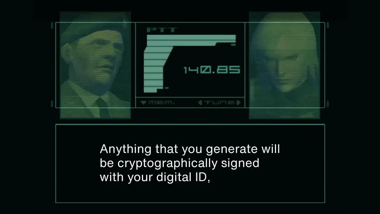 Raiden Warned About AI Censorship - MGS2 Codec Call (2023 Version) (mirror)