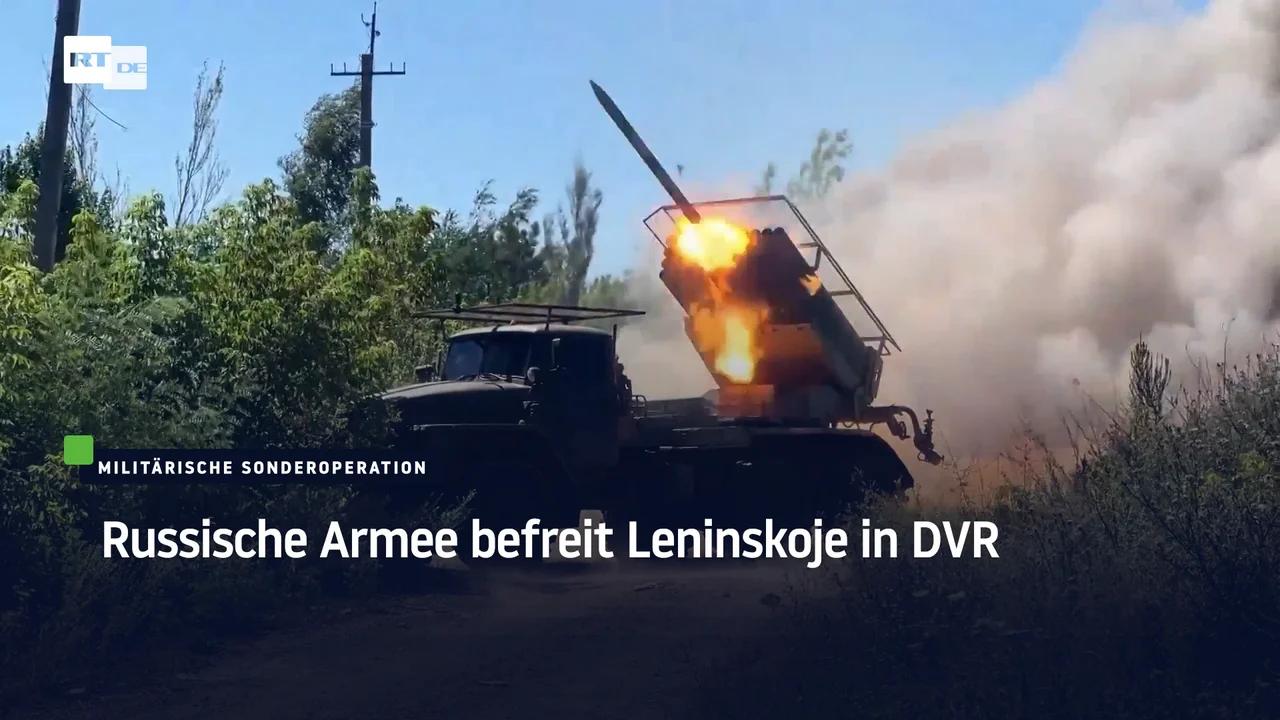 ⁣Russische Armee befreit Leninskoje in DVR