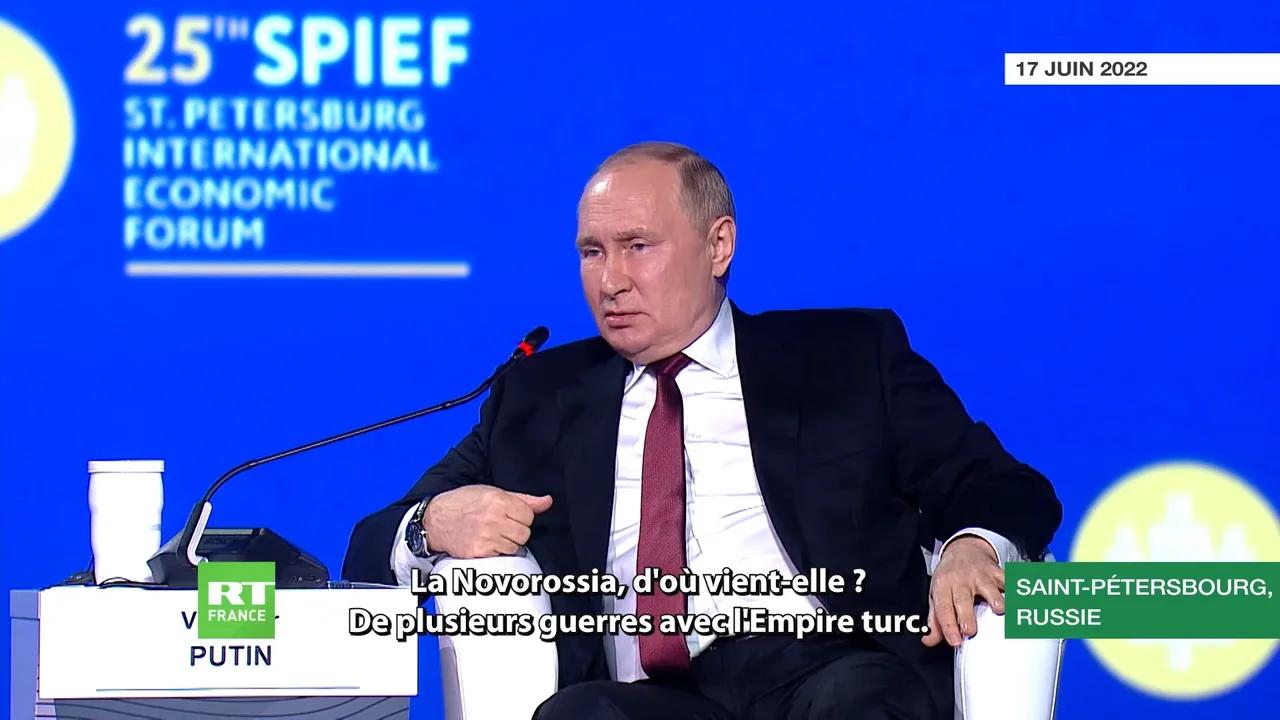Vladimir Poutine s'exprime sur les origines historiques de la «Novorossia»