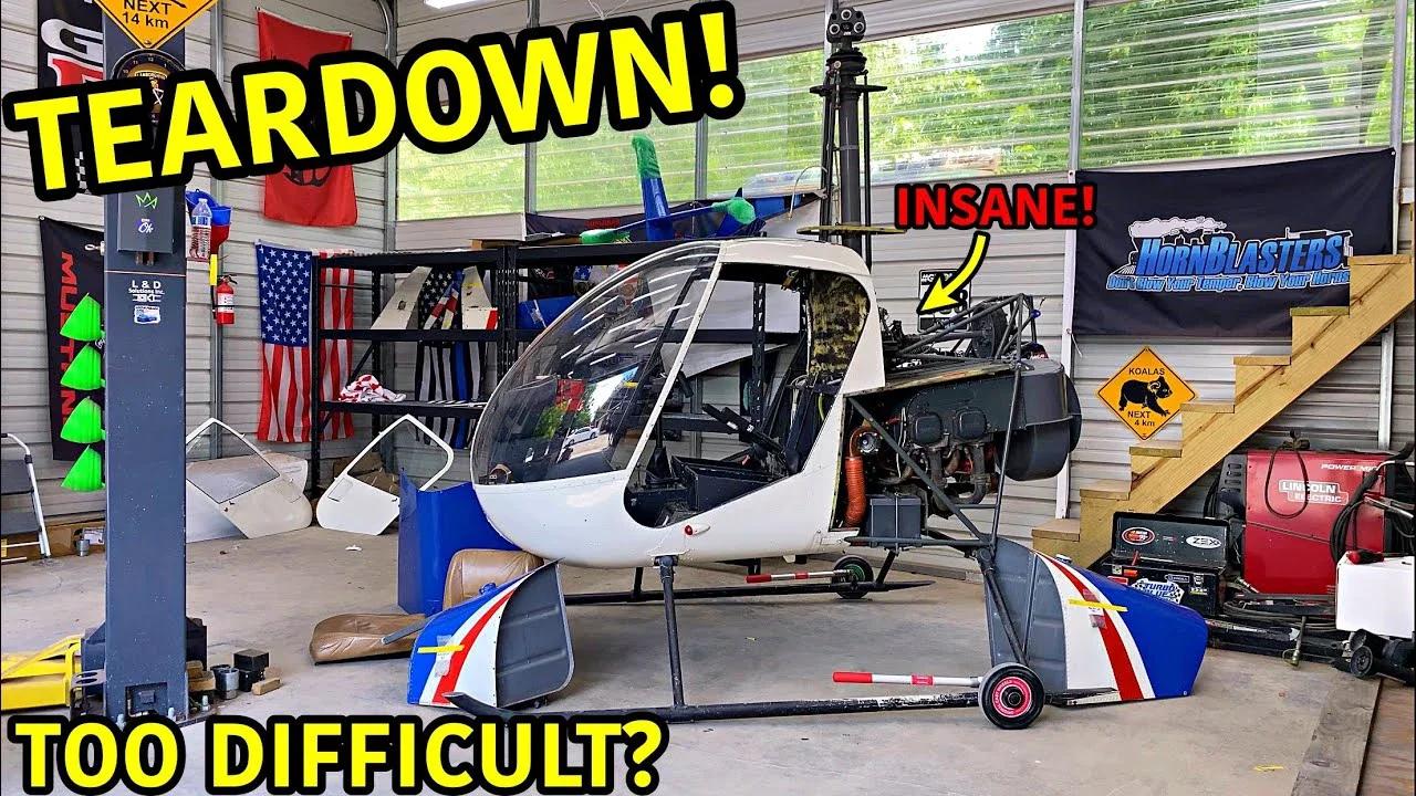 Rebuilding A Robinson R22 Helicopter Part 2.