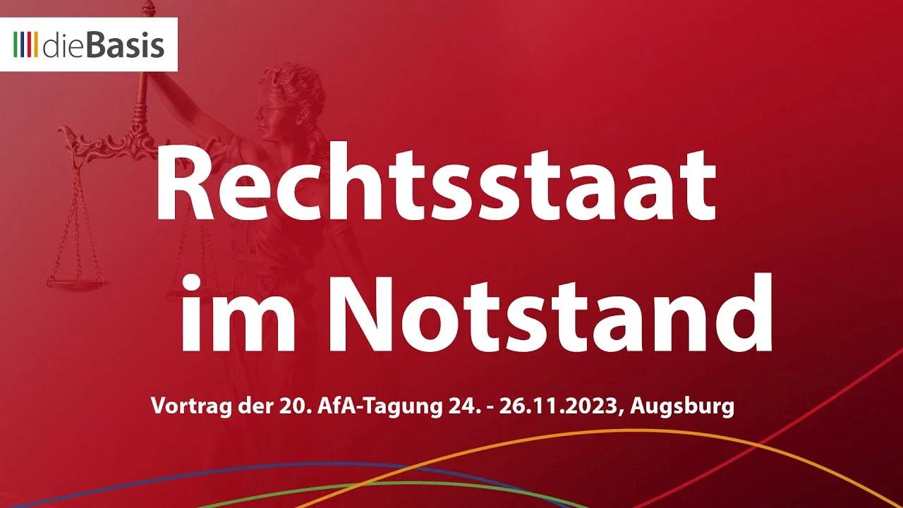 Rechtsstaat im Notstand Der Staat darf keinen unschuldigen Menschen