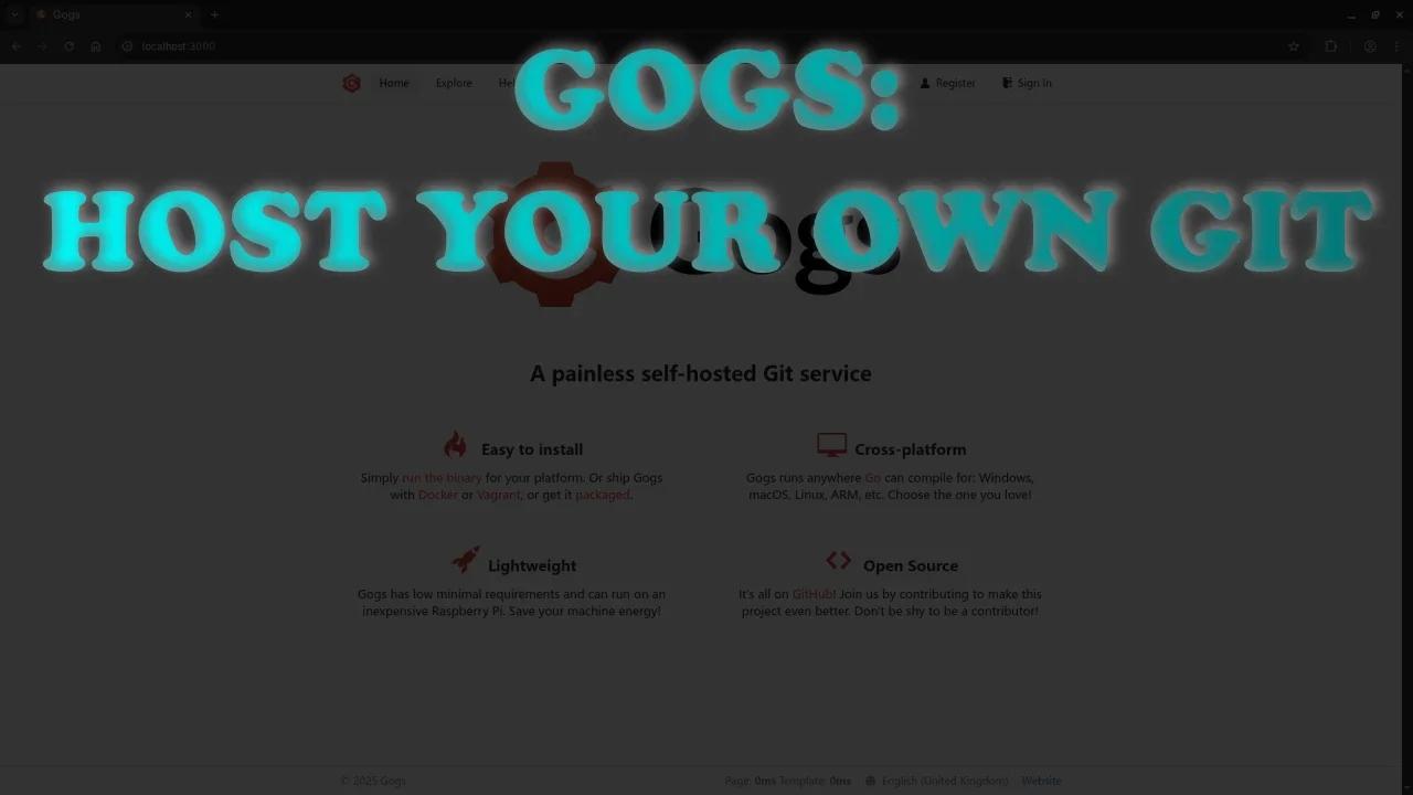 Gogs Installation in 5 Minutes: Self-Hosted Git with Podman-Compose for ...