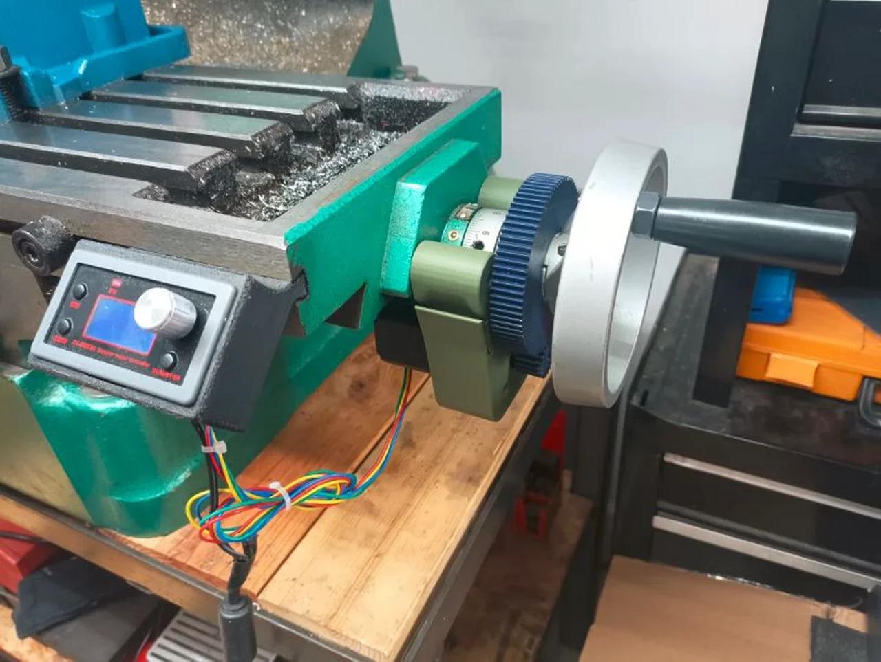 Milling Machine xaxis Power Feed Harbor Freight 33686, Grizzly G3358