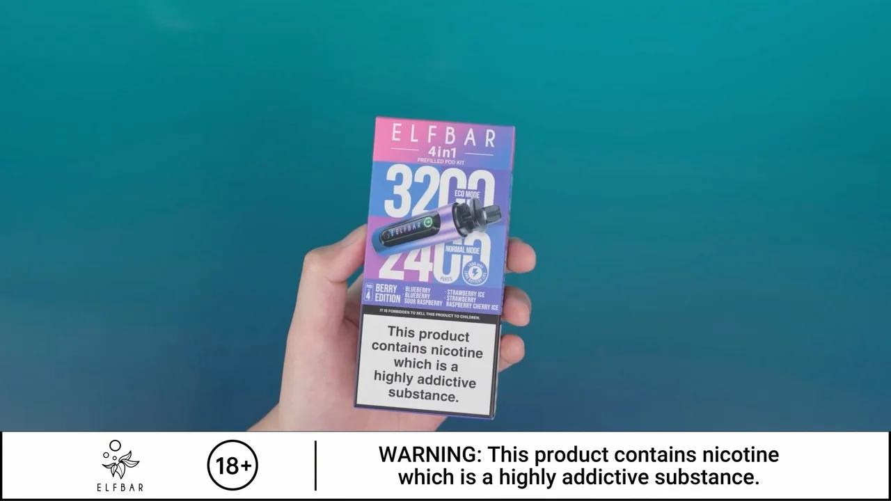 Discover The ELFBAR 4in1 Pod Vape