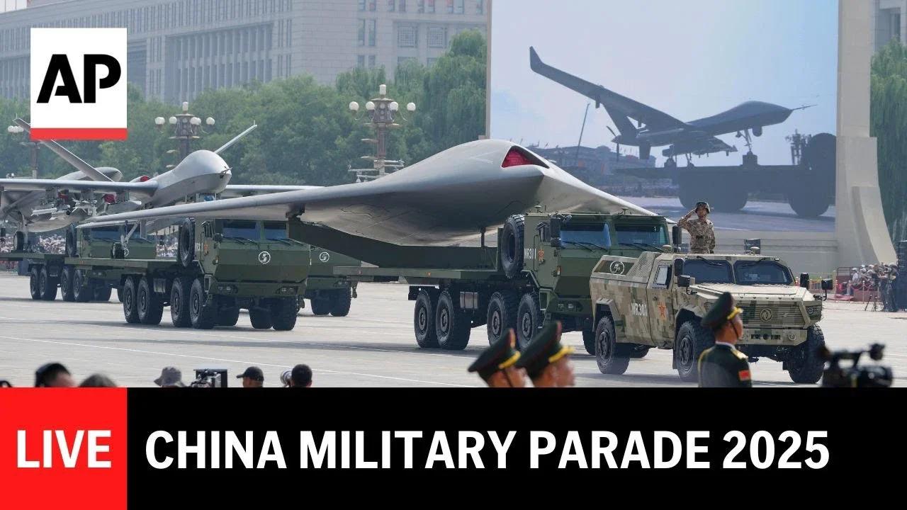 China military parade 2025 LIVE; Weapons on display as Putin and Kim ...