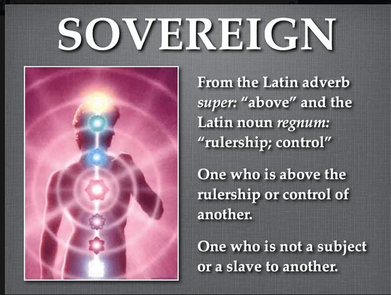 Becoming a sovereign being setting up a business trust being free 