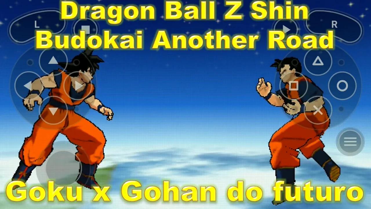 Goku contra Gohan do Futuro Dragon Ball Z Shin Budokai Another Road