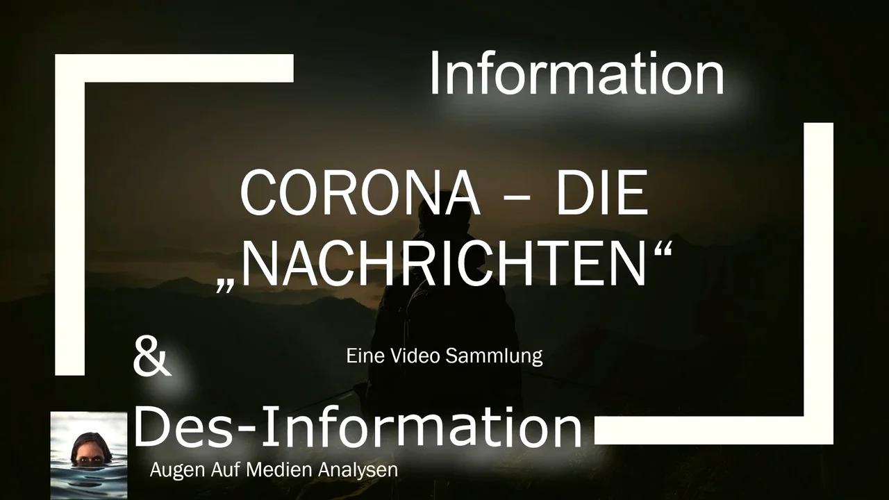 ⁣Corona - Die Nachrichten (Information und Des-Information) (Classic ReUpload)