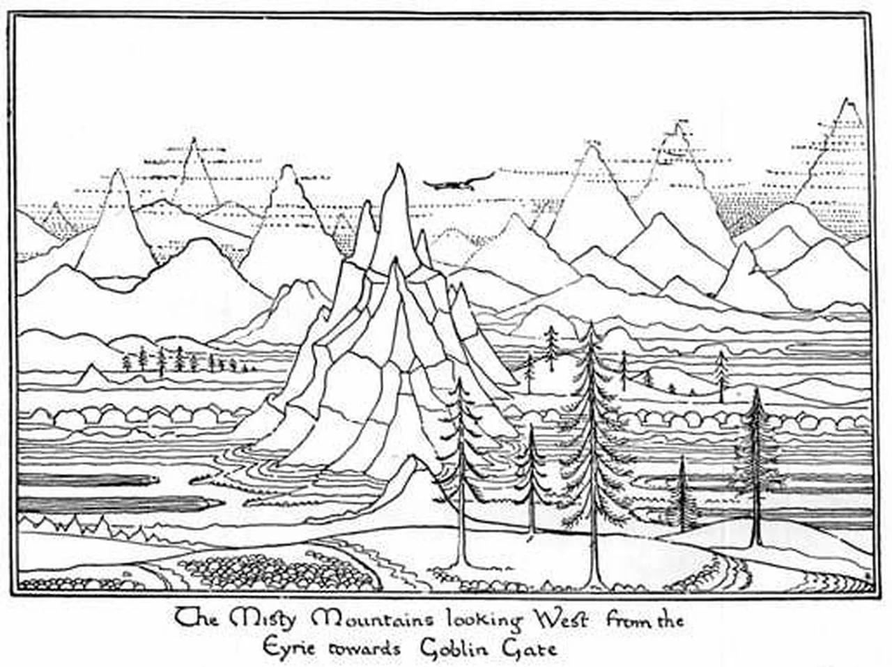 Readings of My Favorite Tolkien Passages: The Hobbit 002 The Misty ...