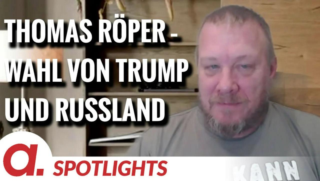 ⁣Thomas Röper über die Wahl von Trump und die Auswirkungen für Russland