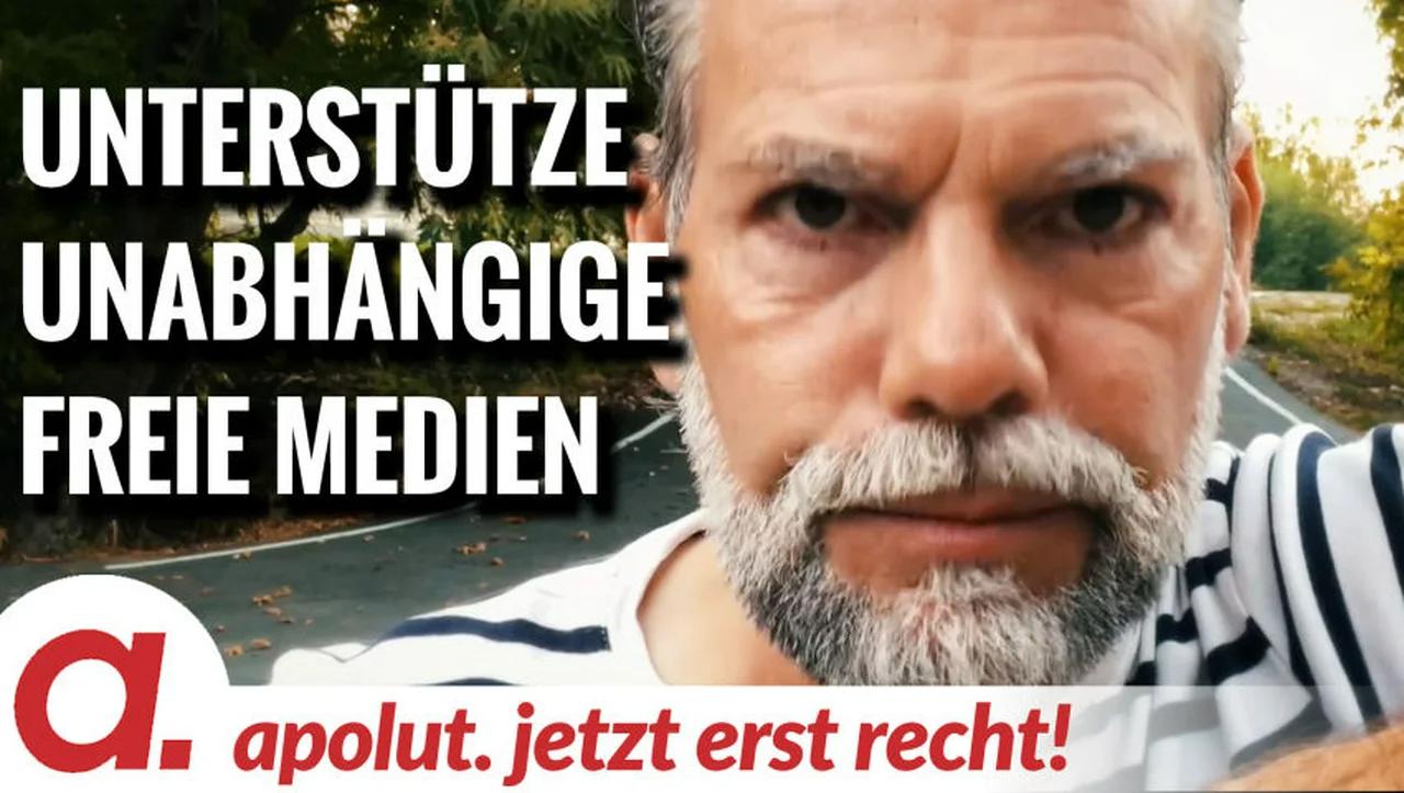 ⁣Unterstützen Sie konzernunabhängige und freie Medien!