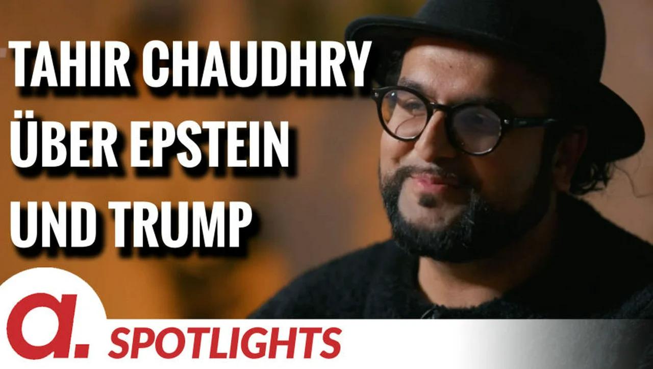 ⁣Spotlight: Tahir Chaudhry über die Verbindung von Jeffrey Epstein zu Donald Trump