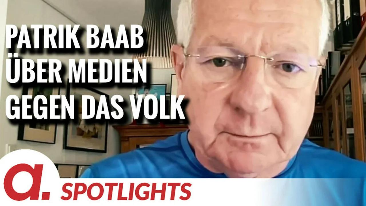 ⁣Spotlight: Patrik Baab über die öffentliche und die veröffentlichte Meinung